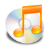 iTunes 7 Orange Icon 72x72 png